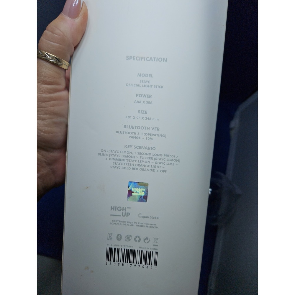 STAYC Official Light Stick Fanlight for Concert Cheering K-POP Authentic Goods - Picture 7 of 9
